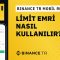 Binance TR Mobil Uygulamasında Limit Emri Nasıl Kullanılır?