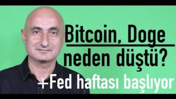 Bitcoin ve altcoinler neden sert düştü? | Fed haftası başlıyor